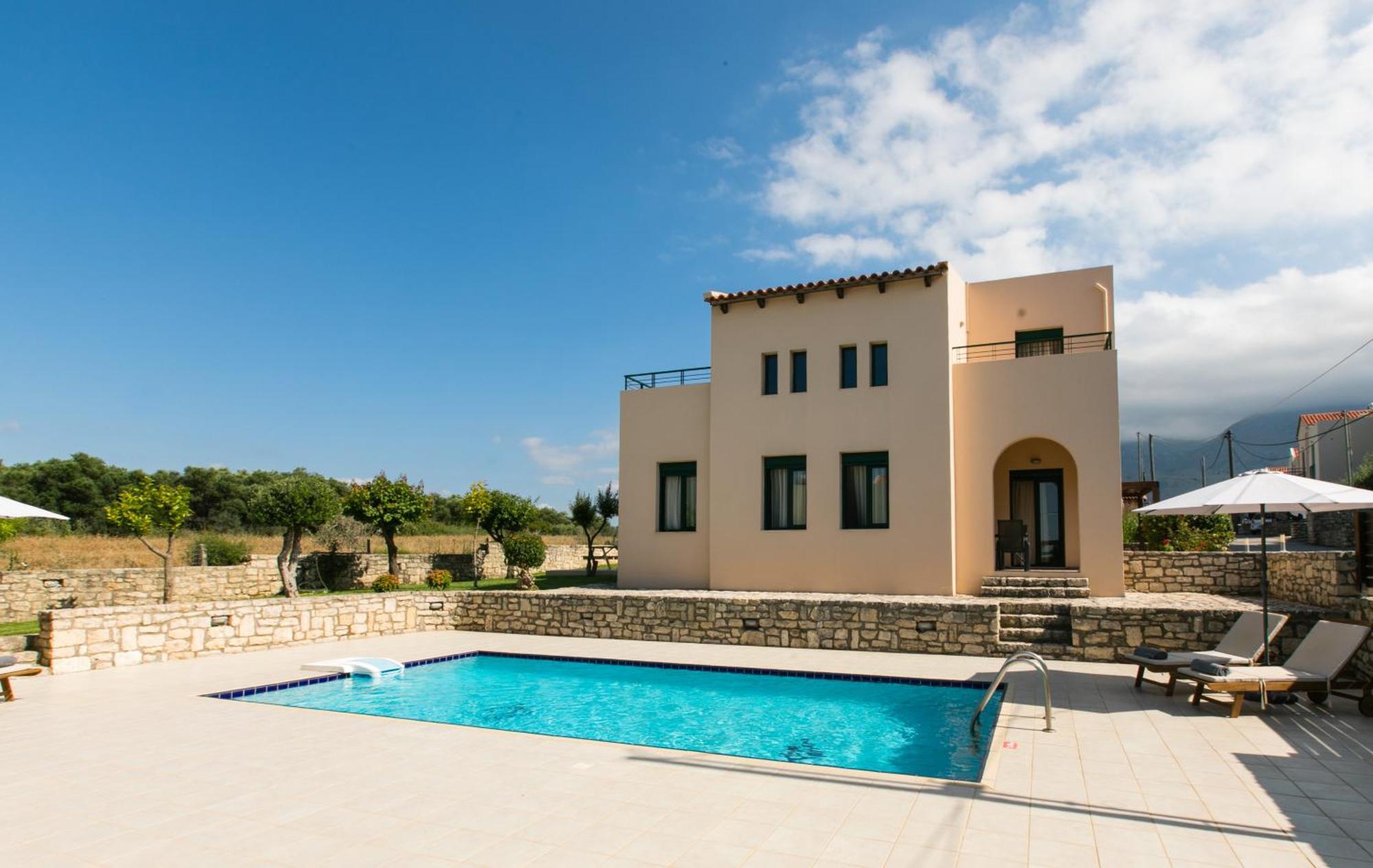 Villa Eleni Asproulianoi Bagian luar foto